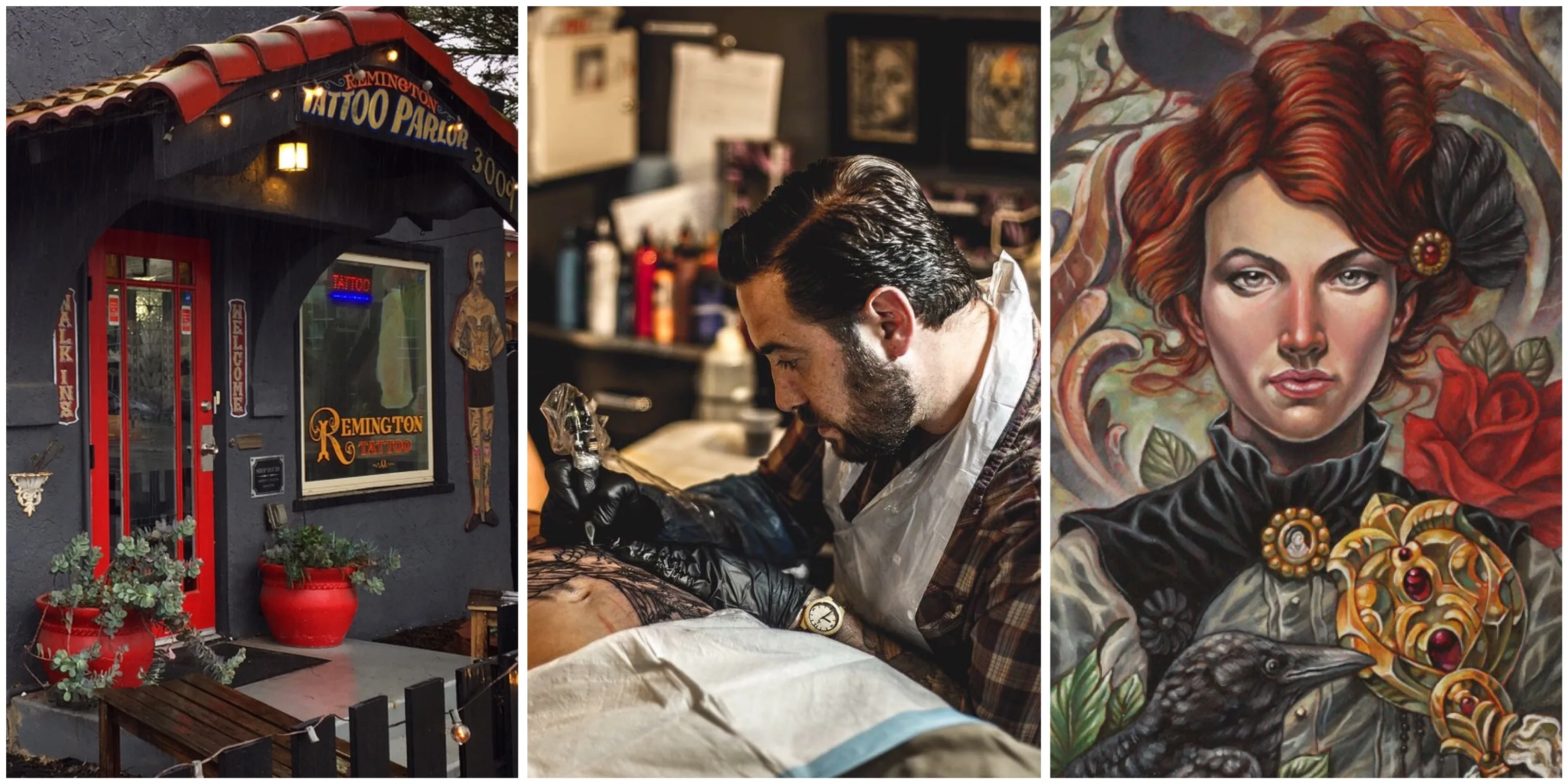 Terry Ribera and Remington Tattoo, San Diego
