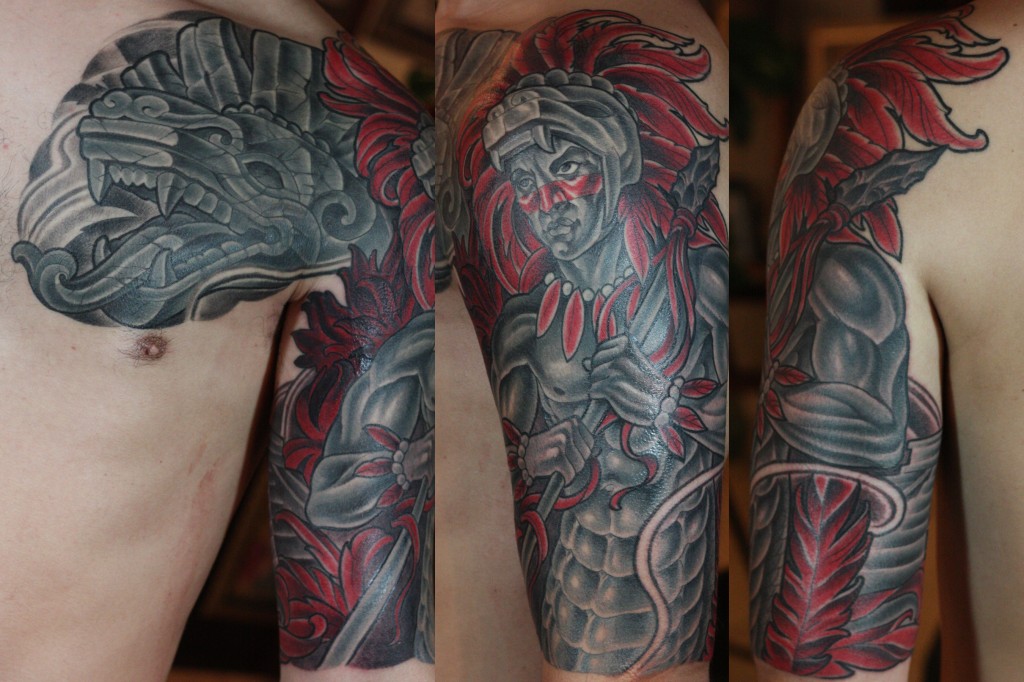 San Diego Tattoo Artists - Aztec Tattoo by Terry Ribera